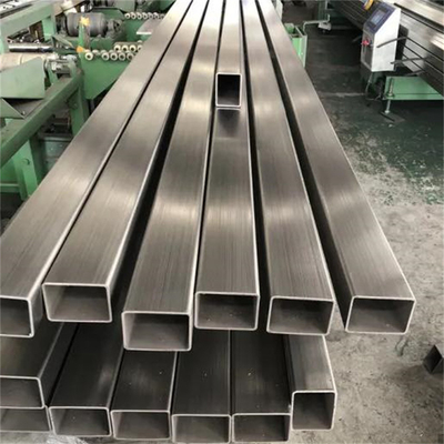 ASTM TIG 201のステンレス鋼の正方形の管240Gは1.0厚さと磨いた